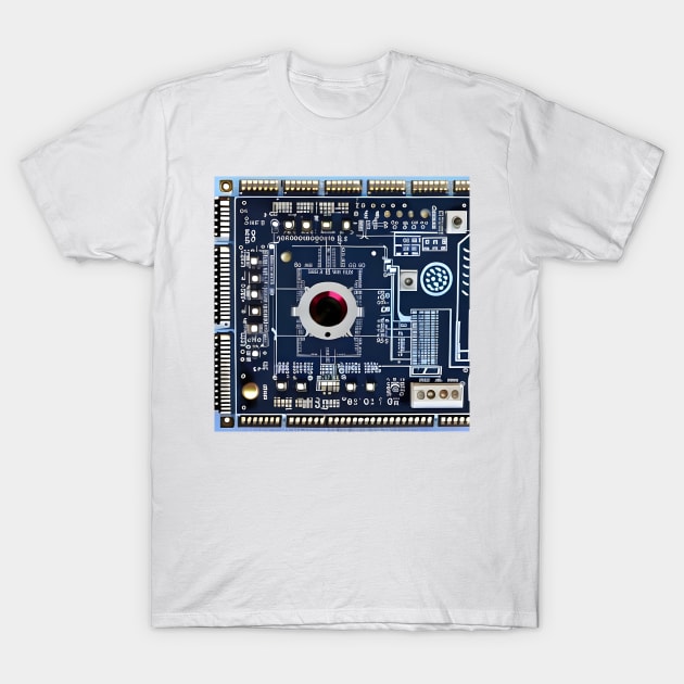 Computer Electronics T-Shirt by AlienMirror